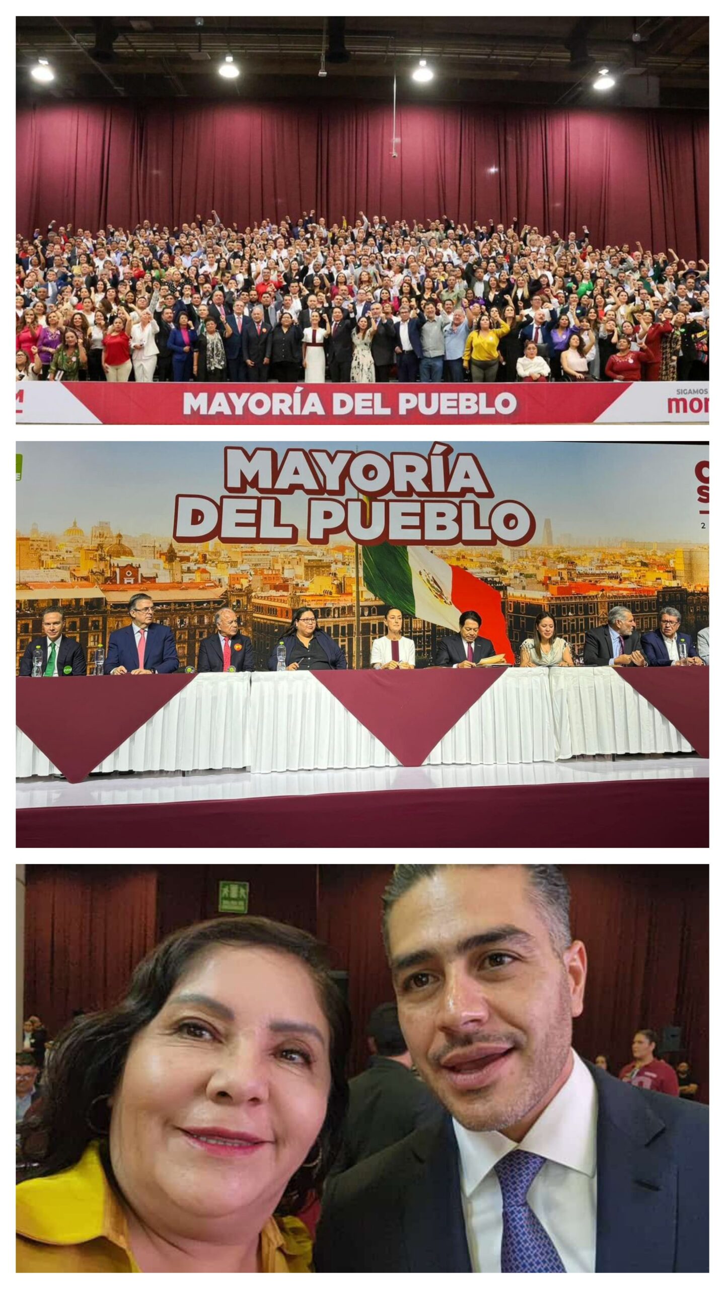 CLAUDIA TELLO ACUDE A ENCUENTRO CON PRESIDENTA ELECTA