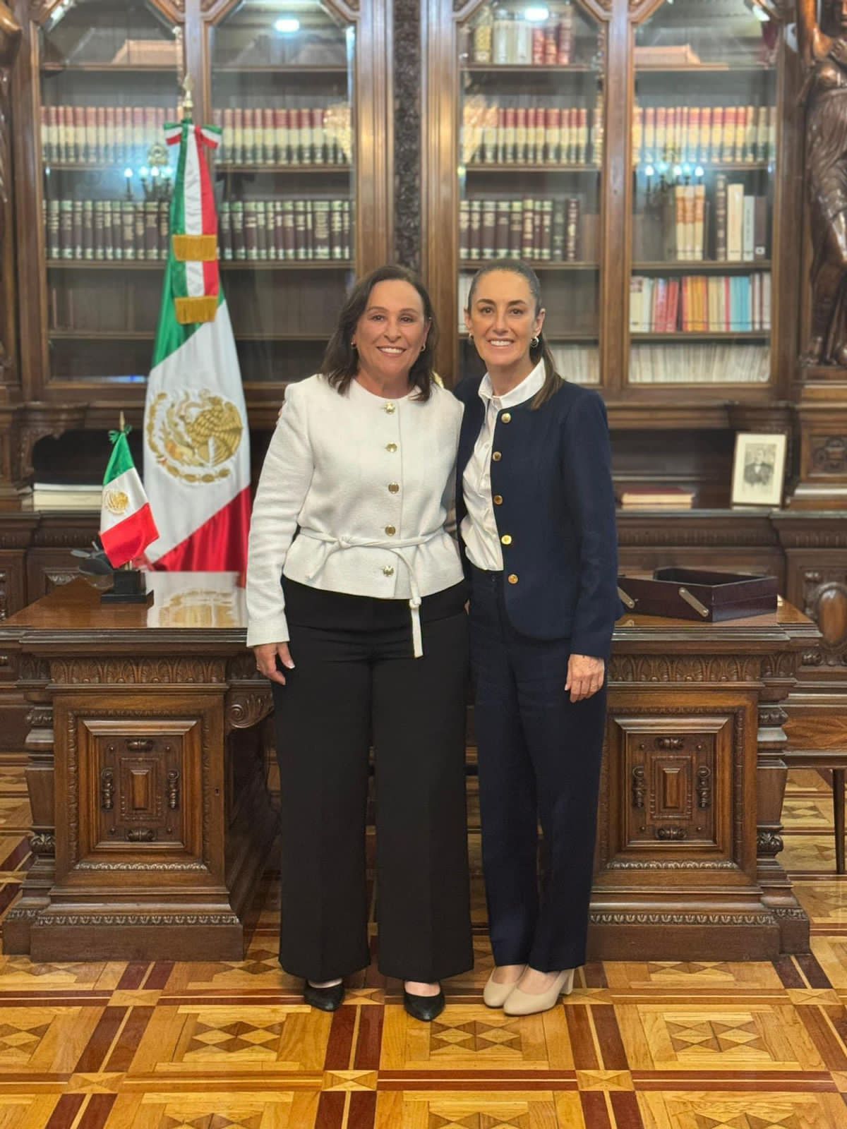AGRADECE ROCÍO NAHLE TODO EL RESPALDO DE CLAUDIA SHEINBAUM A VERACRUZ