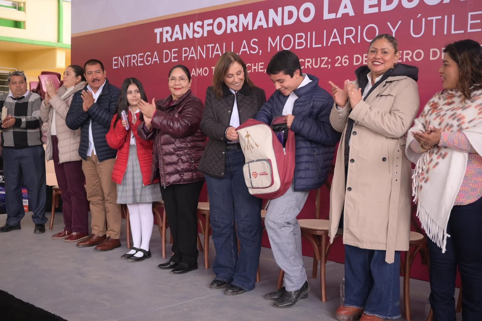 El renacer de Álamo se construye con un gobierno presente: Rocío Nahle 